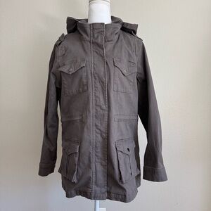 Cargo-Utility -Chore -Workwear Style Jacket‎ - Charcoal Grey Size M